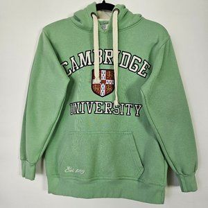 Cambridge University Official Merchandise Mint Green Women XS Long Sleeve Hoodie